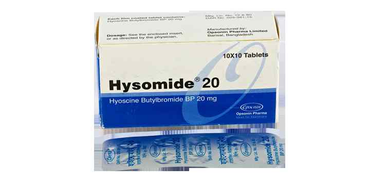 Tab. Hysomide 20 mg