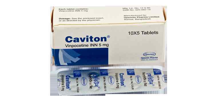 Tab. Caviton 5 mg