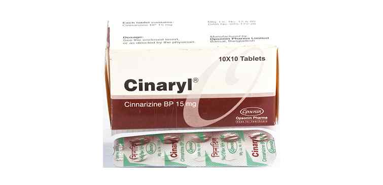 Tab. Cinaryl 15 mg