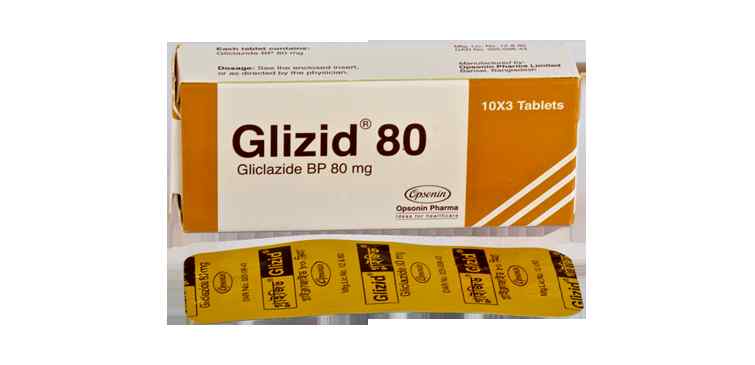 Tab. Glizid 80 80 mg