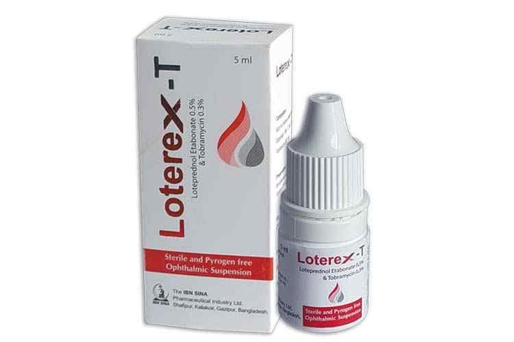 Ophthalmic Susp. Loterex-T 0.5 % + 0.3 %