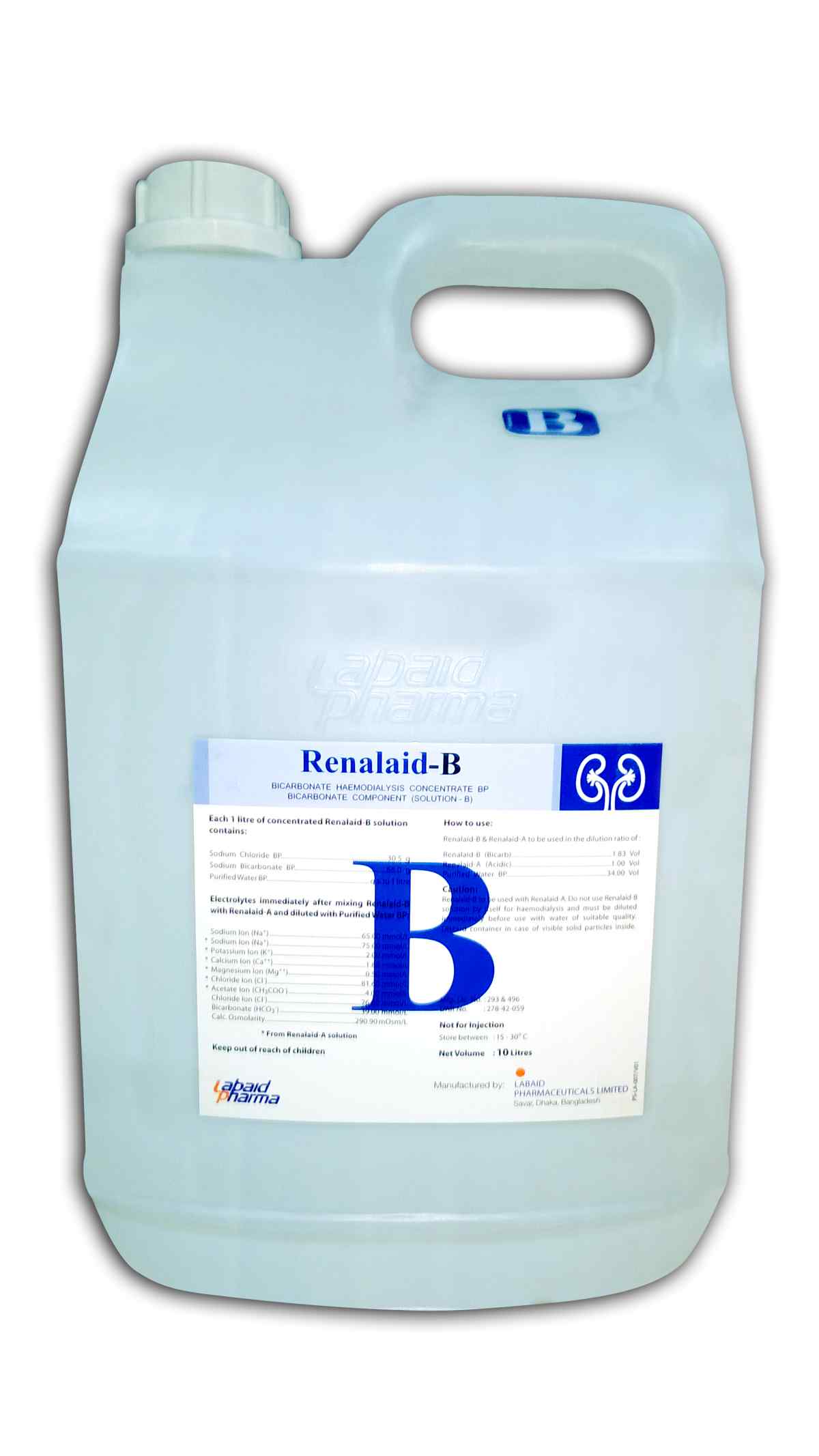 Sol.                                                             Renalaid-B %