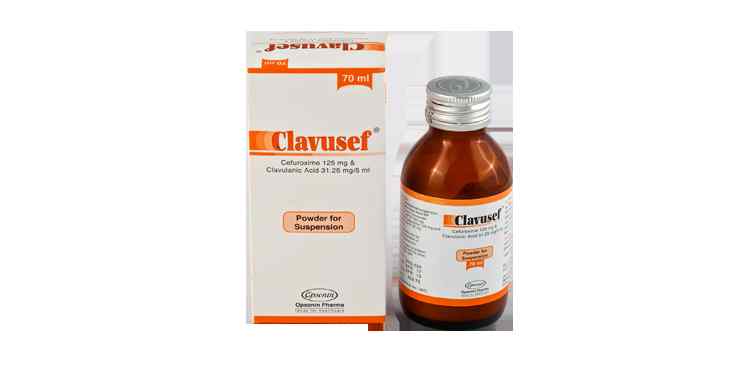 Susp.                                                   Clavusef 125 mg + 31.25 