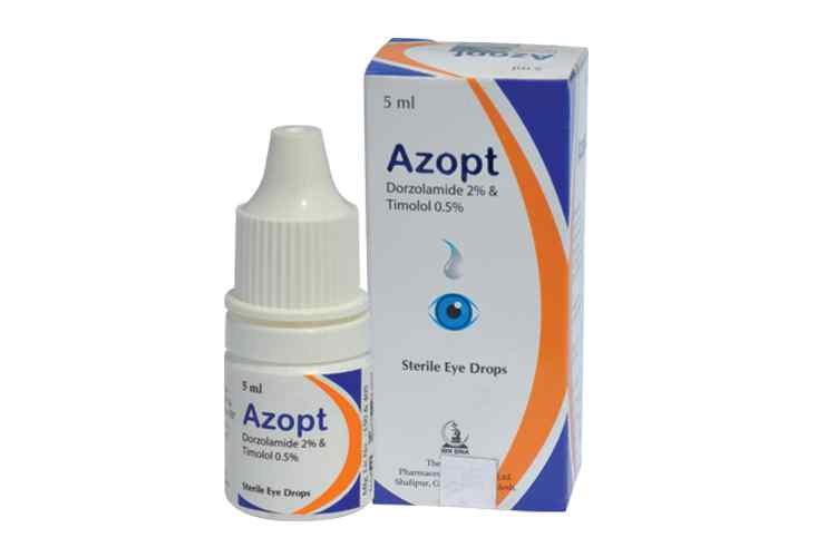 Eye Drop Azopt 0.2 % + 0.5 %