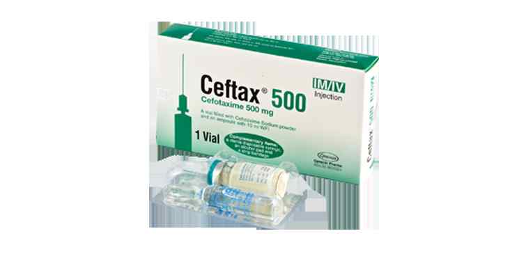 Inj. Ceftax     500 mg / vial