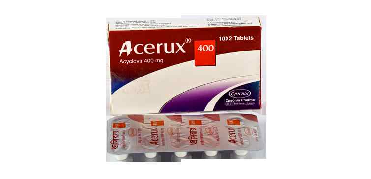 Tab. Acurex 400 mg