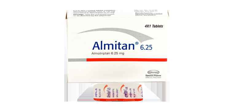 Tab. Almitan 6.25 mg