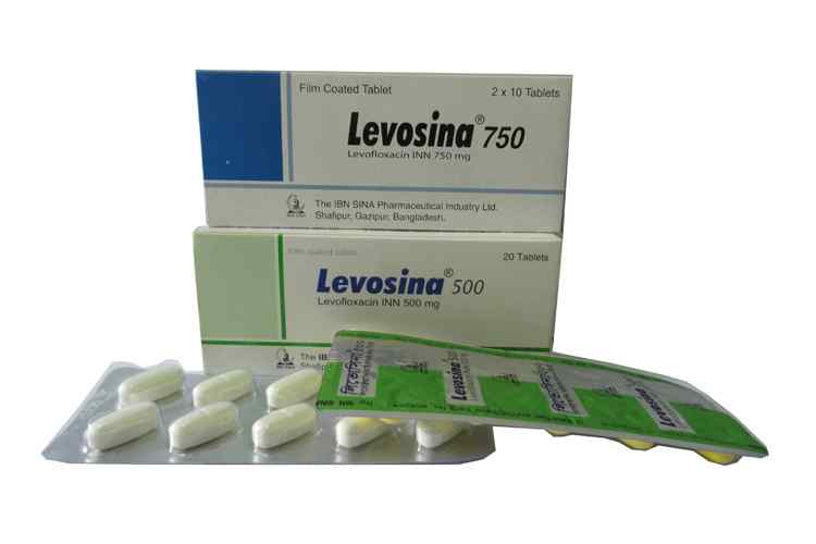 Tab. Levosina 750 mg