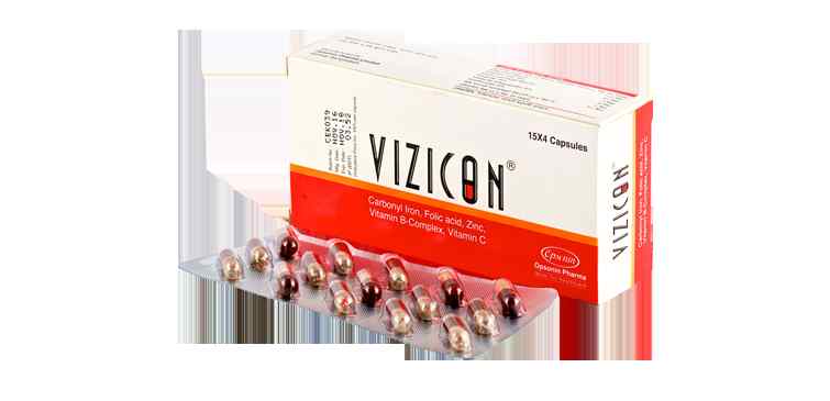 Cap.                     Vizicon 50 mg + 20 mg +