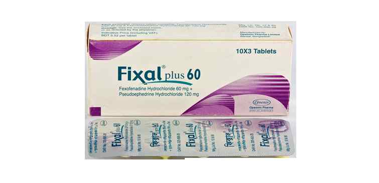 Tab. Fixal 60 mg