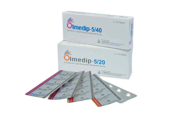 Tab. Olmedip 5 + 40 mg