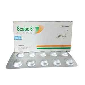 Tab. Scabo 6 6 mg