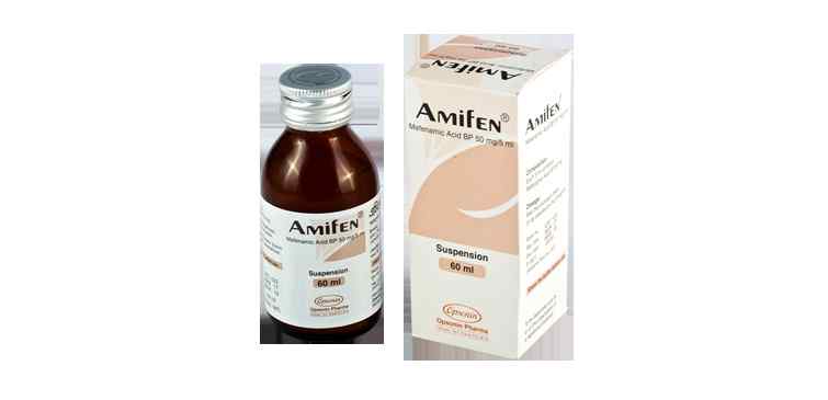 Susp.                                                   Amifen 50 mg / 5 ml