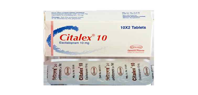 Tab. Citalex     10 mg
