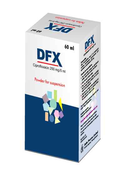 Susp.                                                   DFX 250 mg / 5 ml