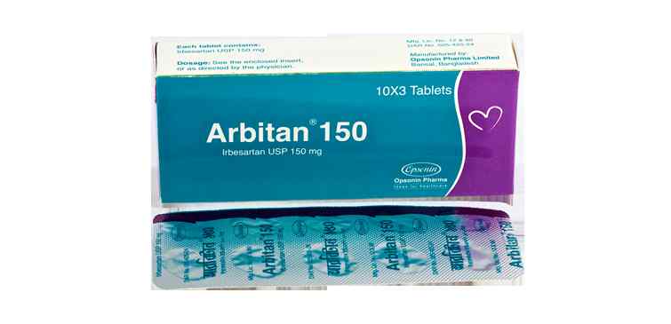 Tab. Arbitan  150 mg