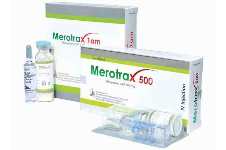 Inj. Merotrax 1 1 gm / vial