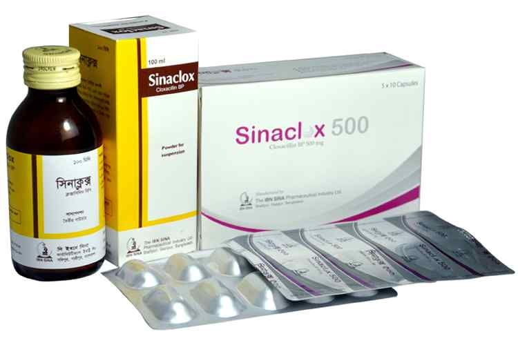  Capsule Sinaclox 500 500 mg