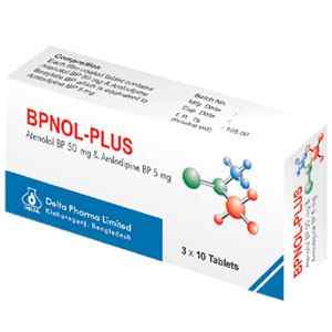 Tab. Bpnol Plus 50 mg + 5 mg
