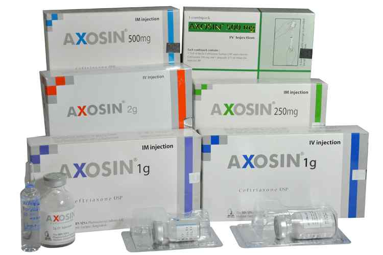 Inj. Axosin 500 mg / vial