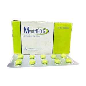 Tab. Myotril 0.5 0.5 mg