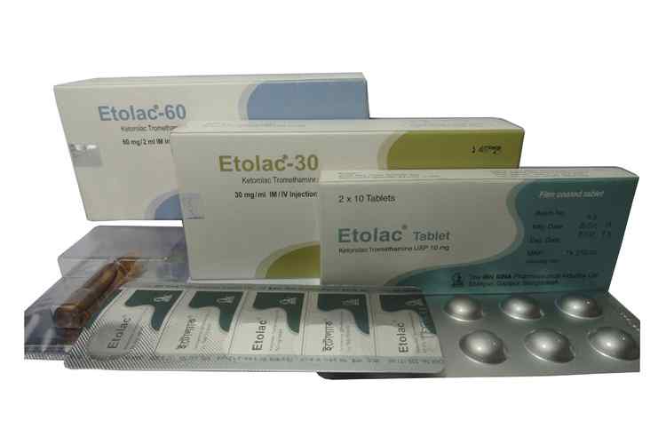 Inj. Etolac 60 60 mg / 2 ml