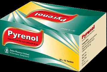 Tab. Pyrenol  65 mg + 500 mg