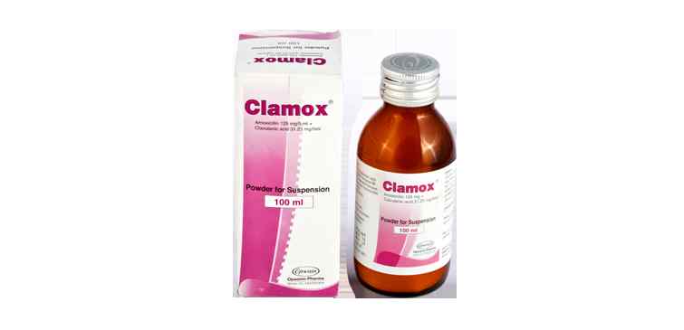 Susp.                                                   Clamox DS 400 mg + 57.5 m