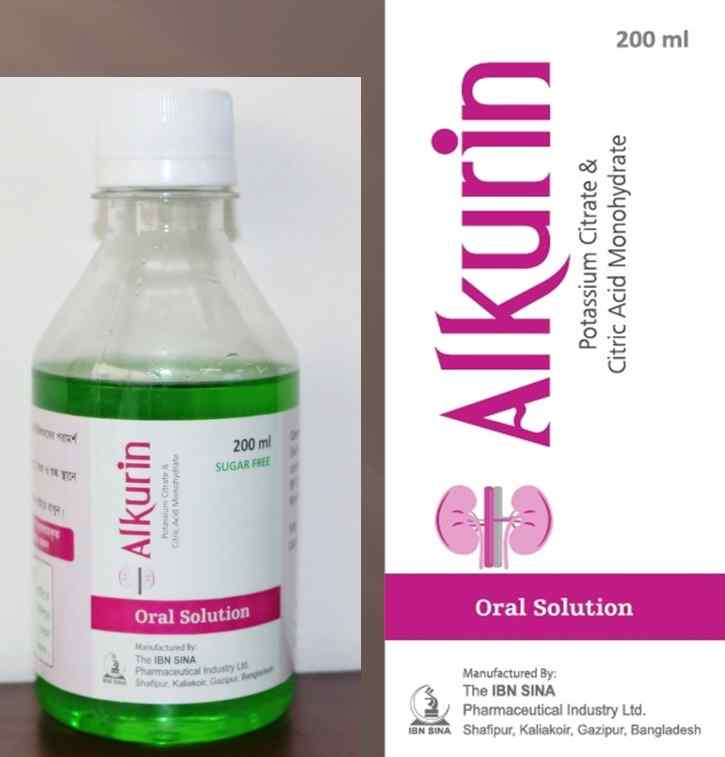  Solution 000 Alkurin Oral Solution 200 ml