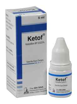  Eye Drop Ketof 0.025 %