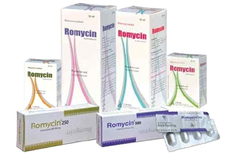 Tab. Romycin 250 mg