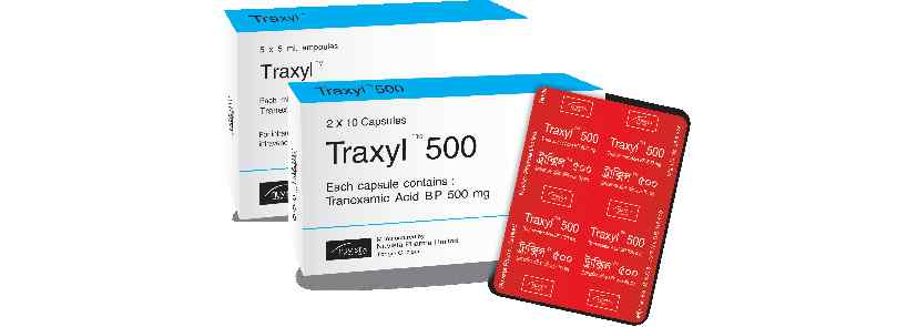 Cap.                     Traxyl 500 mg