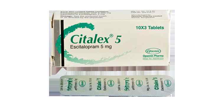 Tab. Citalex     5 mg