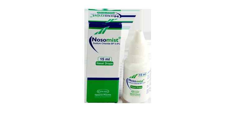 NASAL DROPS  000 Nosomist .9 gm/100 ml