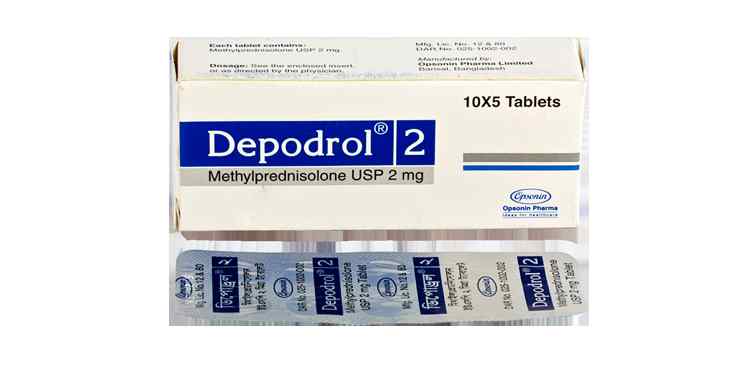 Tab. Depodrol 2 mg
