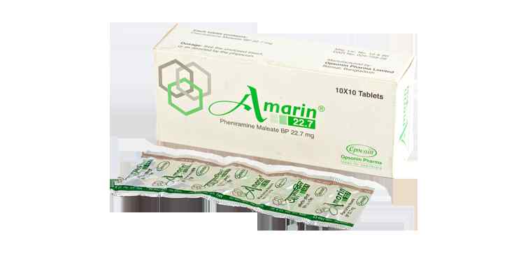 Tab. Amarin 22.7 mg