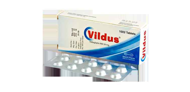 Tab. Vildus  50 mg