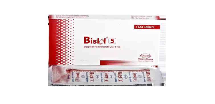 Tab. Bislol  5 mg