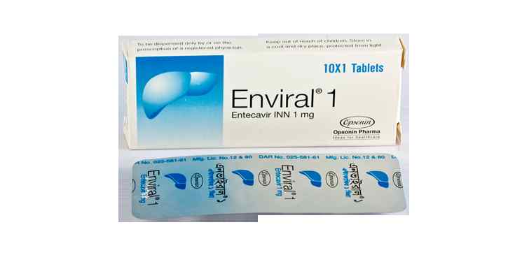 Tab. Enviral  1 mg