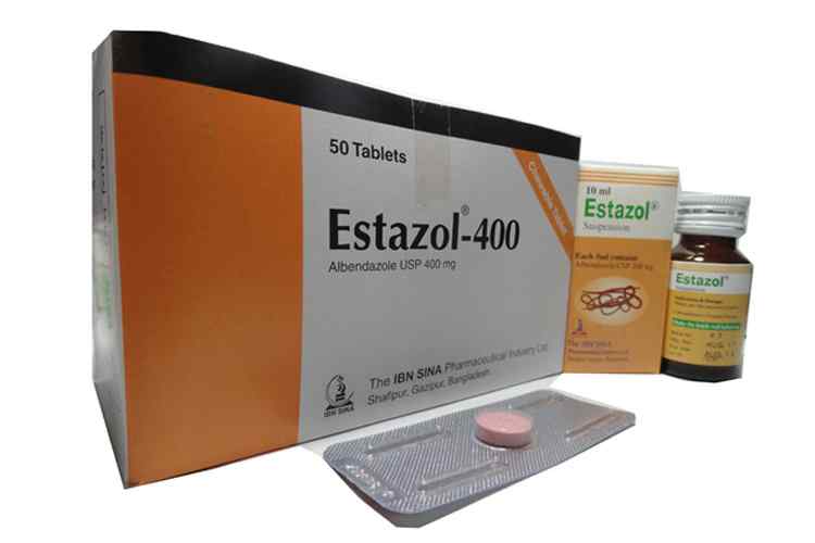 Tab. Estazol 400 mg