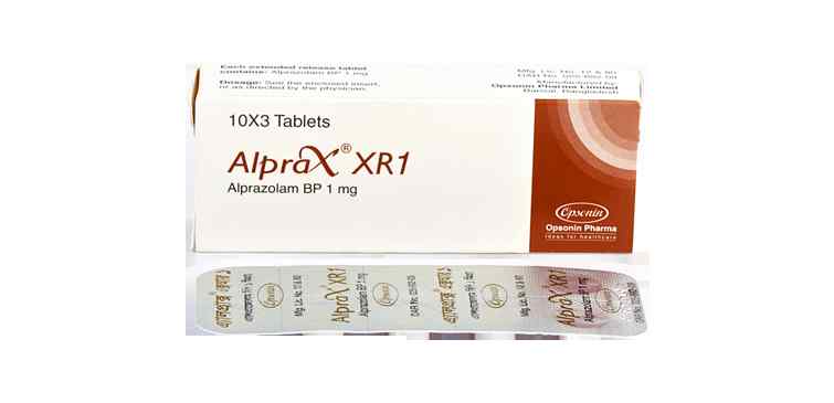Tab. Alprax XR 1 mg