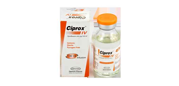 Infusion..     000 Ciprox 200 mg / 100 ml
