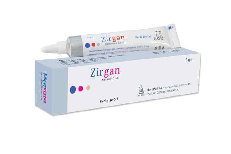 Eye Gel Zirgan 5 gm