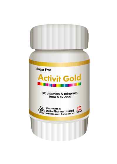 Tab. Activit Gold 60 mg + 30 mcg 