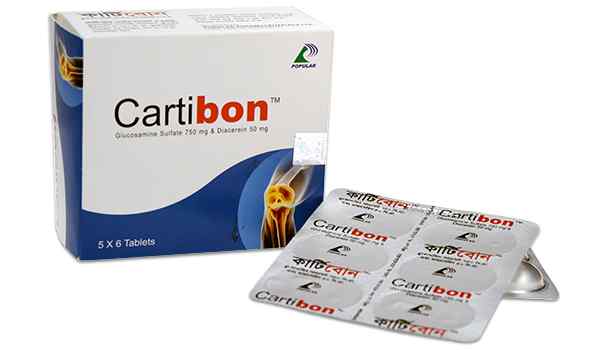 Tab. Cartibon 50 mg + 750 mg