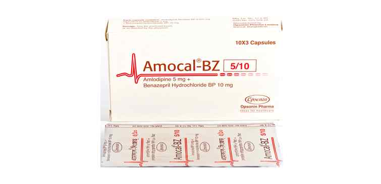Cap.                     Amocal BZ 5 mg + 10 mg