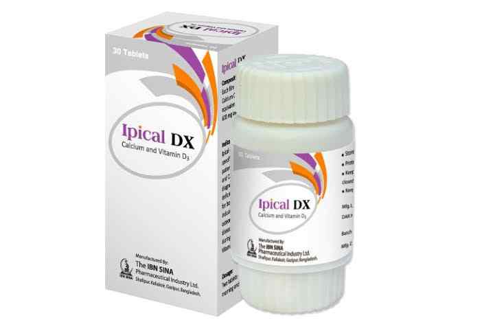 Tab. Ipical DX 600 mg + 400 IU
