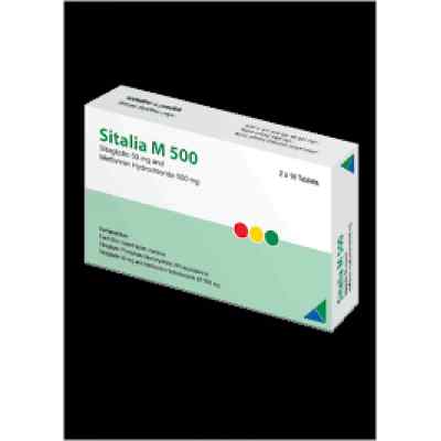 Tab. Sitalia M 50 mg + 500 mg