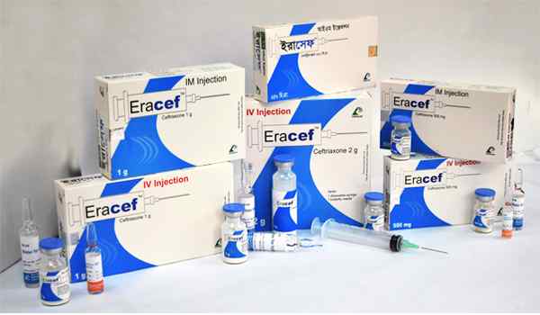 Inj. Eracef 1 gm / vial