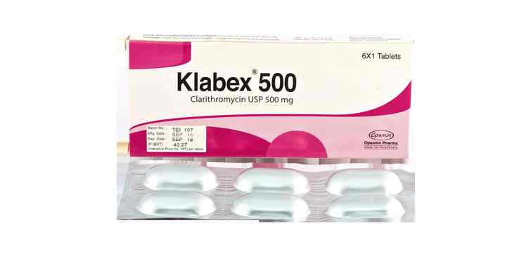 Tab. Klabex 500 mg